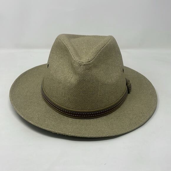 Kooringal "Manassa" Men's Drover Hat- Stone L/XL - Picture 4 of 8